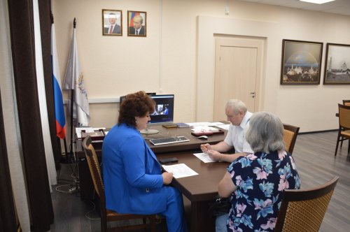 Прием граждан главным федеральным инспектором по Нижегородской области А.М.Мурзиным.
